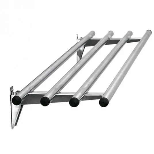 Sonderangebot klappbare gerade Tablettrutsche rohrförmig B=1500 mm