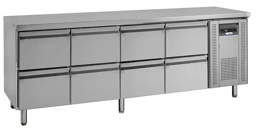 COOL-LINE Kühltisch KTM 4 - 8Z GN 1/1 Schnäppchen
