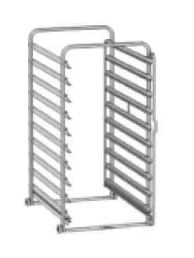 Top-Angebot Rational Hordengestellwagen für Typ 10-1/1