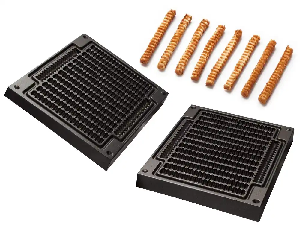Neumärker Waffel-Pommes Backplattensatz für SWiNG-Backsystem Nur Heute