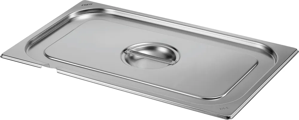 SARO BASIC LINE Gastronormdeckel - mit Löffelaussparung 2/3 GN Markenprodukt
