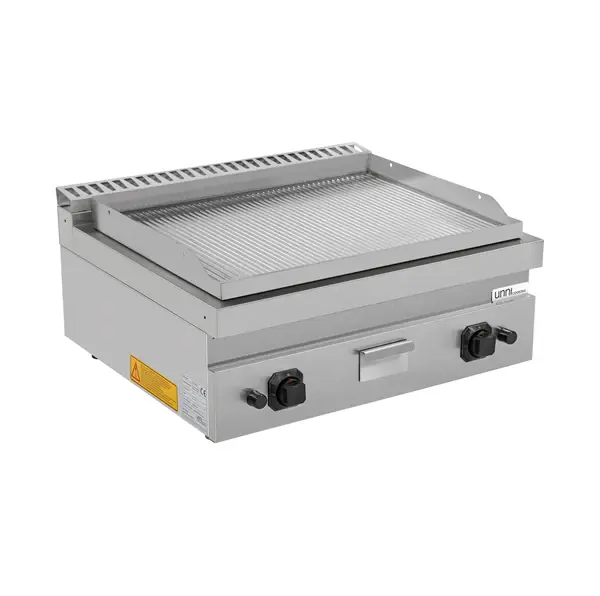 Grillplatte Gas â “ Gerillt â “ G70GP20B+G Bestpreis