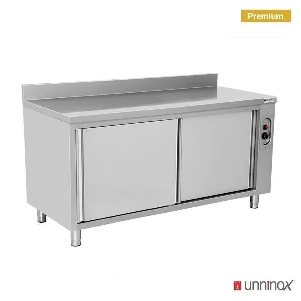 Bestpreis Heizschrank + Aufsatz 1500x600xH850mm