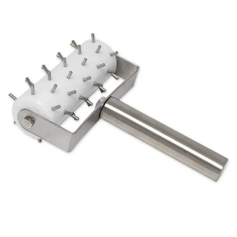 Markenprodukt Gi Metal Teigstupfer mit Edelstahlspitzen und Kunststoffgriff – Perfekte Vorbereitung für Pizzen und Focaccia