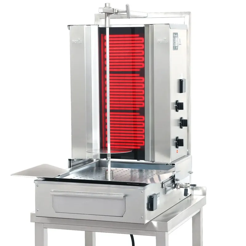 Abverkauf Potis F CE3 Elektro Dönergrill / Gyrosgrill – Professionelles Grillgerät für Gastronomie und Imbissbetriebe