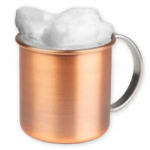 Ayran Edelstahlbecher in Kupfer Optik Moscow Mule Echt