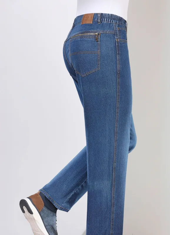 Attraktive Jeans mit Dehnbundeinsätzen Nur Heute
