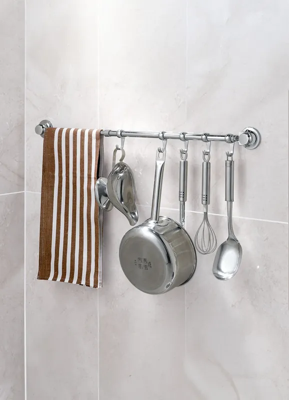 Markenprodukt "EVERLOC" Vacuum-System, Stange mit 5 Haken