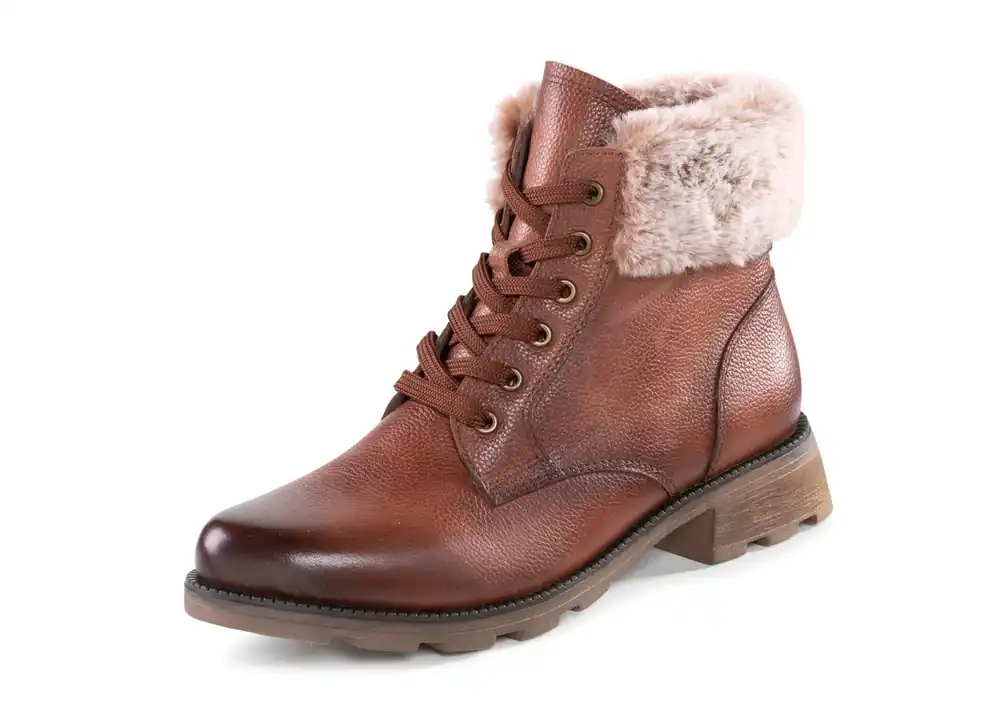 ELENA EDEN, gefütterte Damen-Stiefeletten, Winterschuhe, Weite G, mit herausnehmbarem Fußbett Neue Kollektion