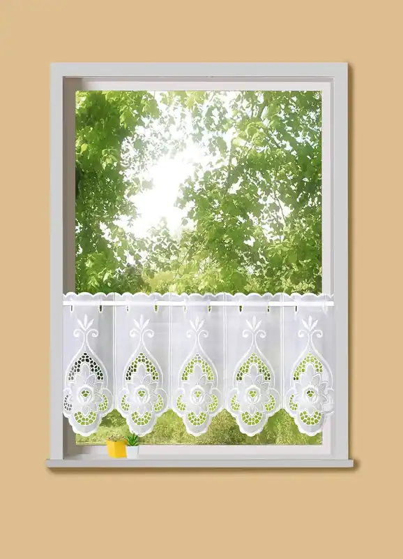 Kurzstore Blume mit Stangendurchzug Super-Preis