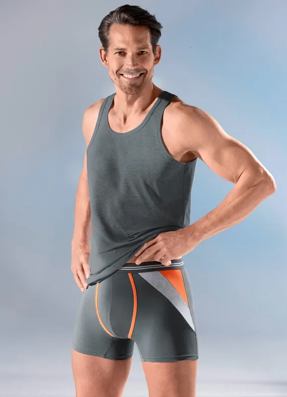 Schnäppchen Viererpack Pants mit farbigen Einsätzen