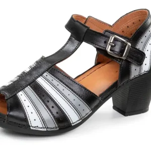 Gemini, modische Damen-Sandaletten, Weite G, mit Gummizug Ausverkauf