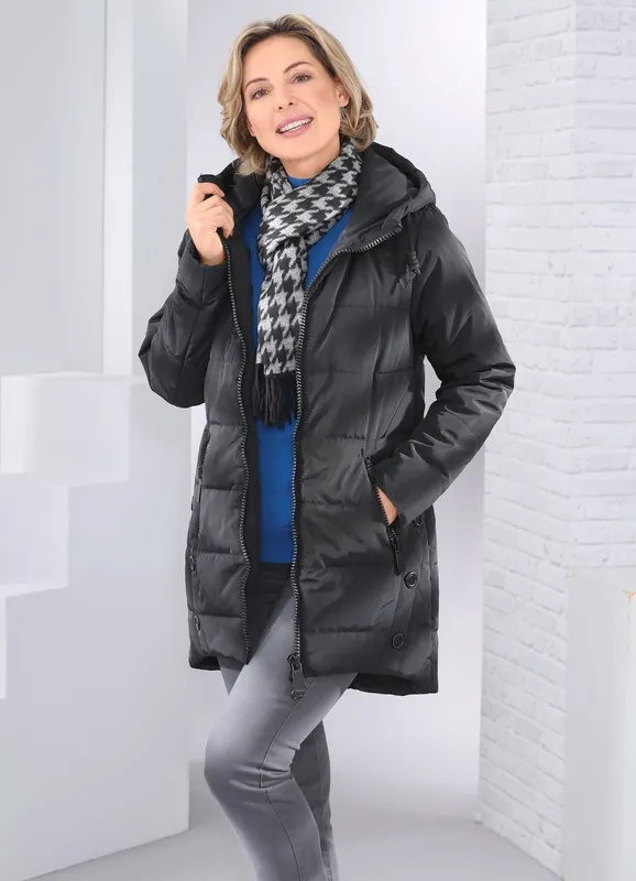 Direkt Vom Hersteller Longjacke mit 2-Wege-Zipper