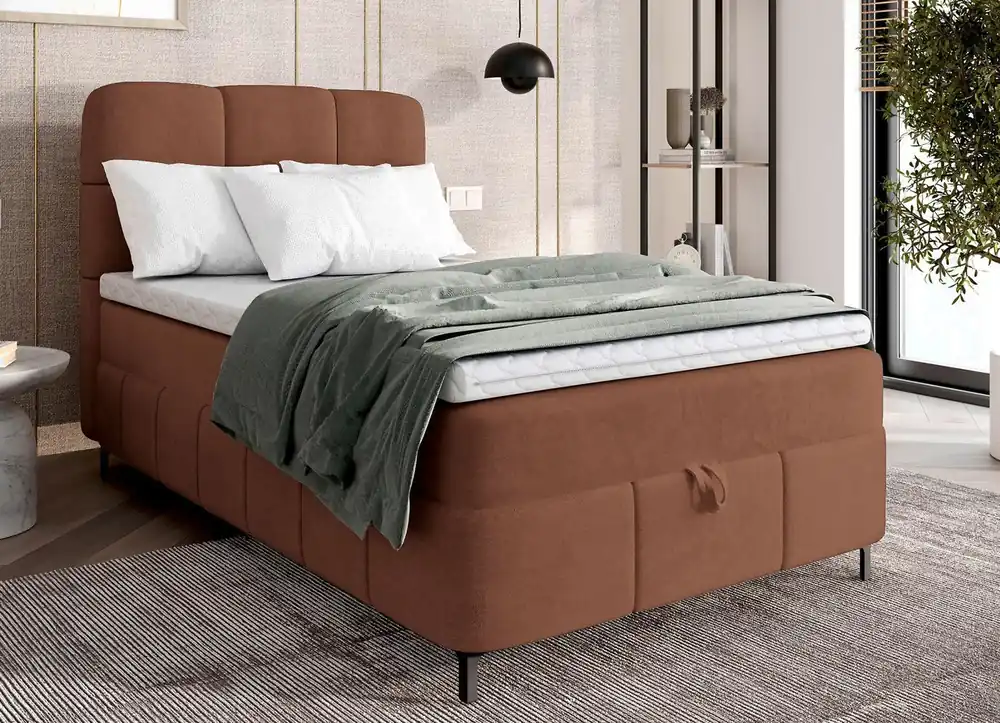 Must-Have Boxspringbett mit Bettkasten und Topper