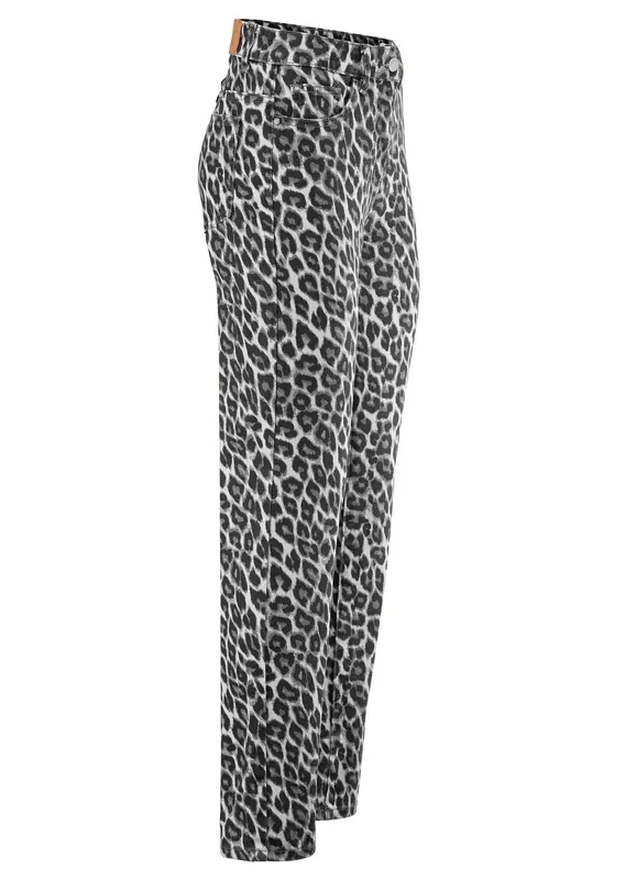 Neu Im Sortiment Hose in angesagter Leo-Dessinierung