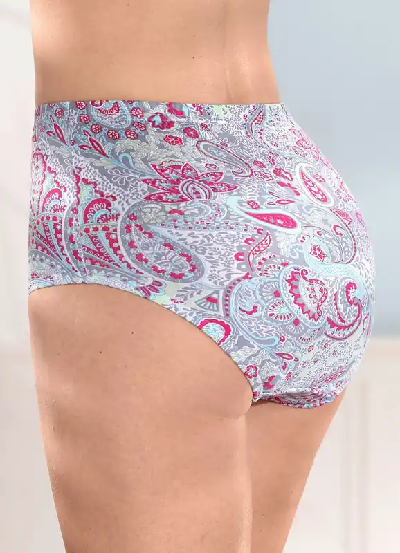 Fünferpack Slips mit Paisley-Dessin Beliebt