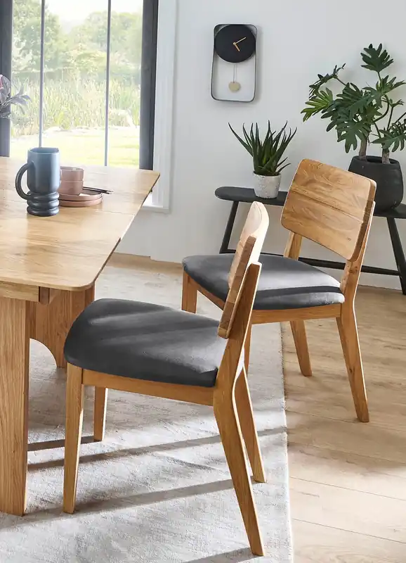 Sale Stühle mit Gestell aus massiver, geölter Eiche