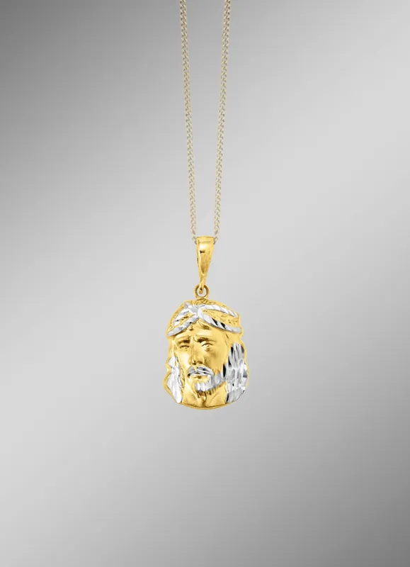 Diamantierter Anhänger in Bicolor Ausverkauf
