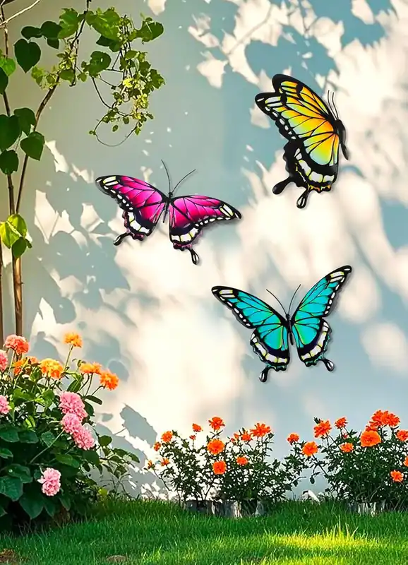 Wanddeko 3er-Set "Schmetterling" Online Kaufen