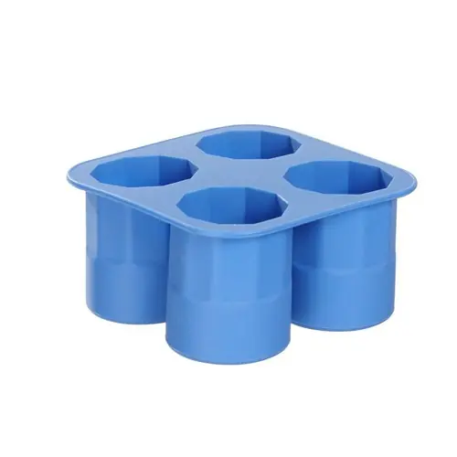 Eiswürfelform Shotglas Blau 122x122x(H)60mm Direktkauf