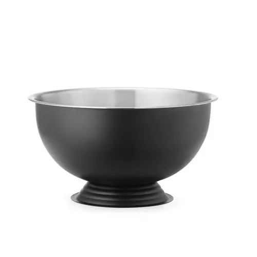 Echt Champagner-Kühler 13L Schwarz Ø393x(H)214mm