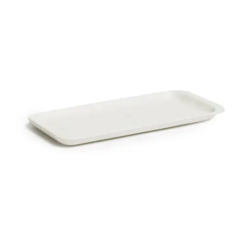Neue Ware Tablett 12 x 24 cm Porzellan