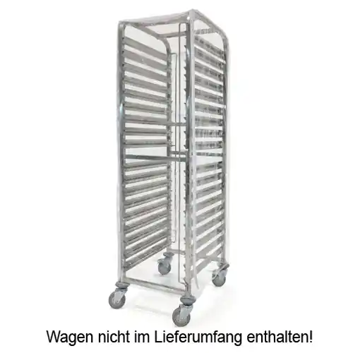 Abdeckung zu Tablettwagen für 60 x 40 cm, Maße 65 x 51 x 155 cm Nur Für Kurze Zeit