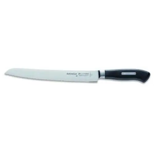 Sale Brotmesser ACTIVECUT gebogene Klinge gezahnter Wellenschliff schwarz Klingenlänge 21 cm