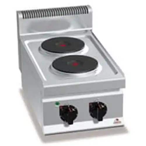 Elektroherd E7P2B 2 Kochstellen 5,2 kW 230 Volt Bestseller