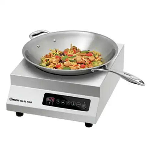 Induktionstischwok-Set IW 35 PRO 230 Volt 3,5 kW Expressversand