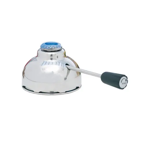 Ausverkauf KSG-107 Gasbrenner mit regulierbarer Flamme, Edelstahl, 1,0 kW