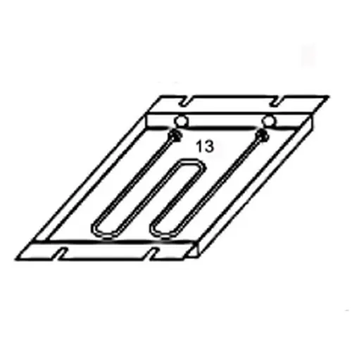 0KG1652 Heizkörper 1200 W, 230 V, passend zu Bain Marie für GN 1/1-200 mm Aktuell