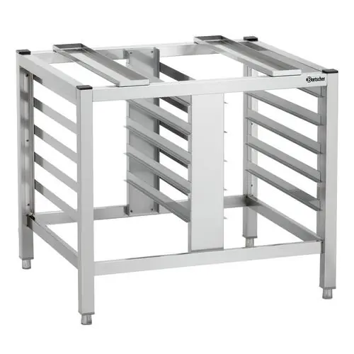 115069 Untergestell für 10 x 1/1 GN-Dämpfer, CNS 18/10, Maße 850 x 700 x H 741 mm, 25 kg Preisreduziert