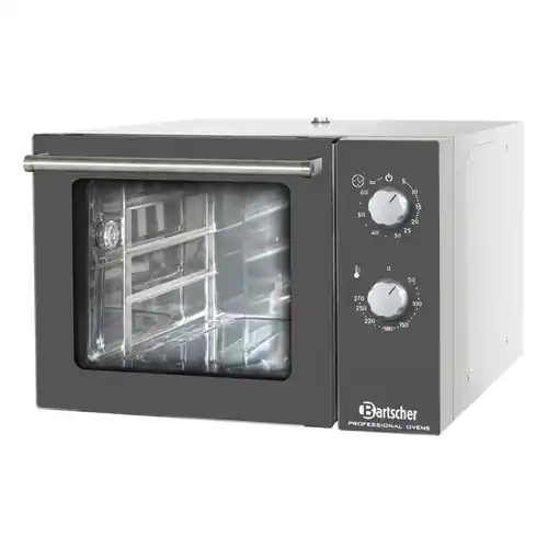 Zertifiziert BETA-Heißluftofen AB 3120 3 Einschübe • 230 Volt 2500 Watt 2 Roste 2 Backbleche