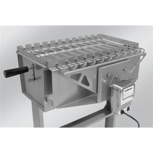 SPA 3060 EM Motorbetriebener Spießaufsatz, Edelstahl, zu Baikal-Grill, (Grillmotor 220 Volt, 11 Spezialspieße) Nur Heute