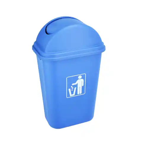 Abfallbehälter 30 ltr Kunststoff Schwingdeckel L 390 mm B 280 mm H 520 mm Mega-Angebot