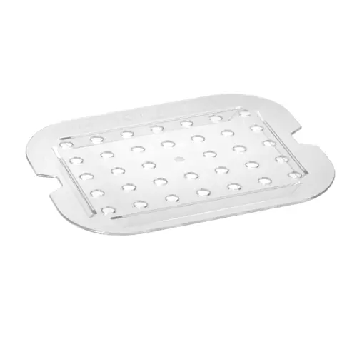 Versand Am Gleichen Tag Gastronorm-Einlegeboden, G-KELB 1/6, gelocht Ø 10 mm, Material Polycarbonat, Temperaturbereich -40 °C bis +100 °C