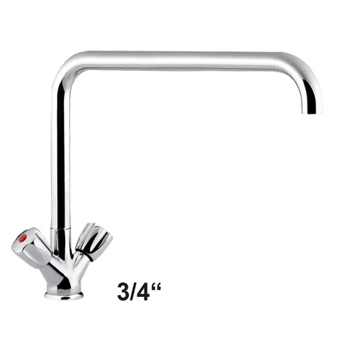Einlochbatterie 3/4‘‘ Ausladung 400 mm Auslaufhöhe 260 mm Preisreduziert