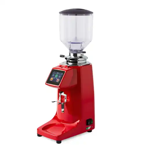 Preis Gesenkt Kaffeemühle Q13 Touch Plus rot Bohnenbehälter 1200 g