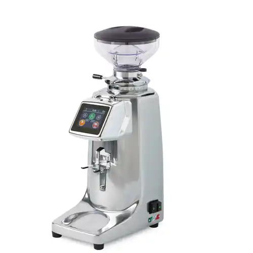 Kaffeemühle Q13 Touch Plus aluminiumfarben Bohnenbehälter 250 g Neue Ware
