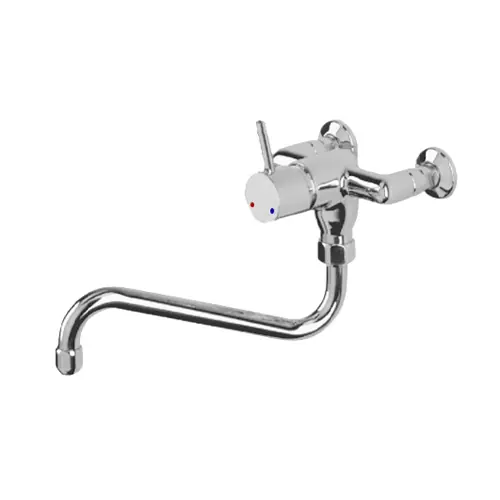 Letzte Chance Hebelmischer GASTRO Zweiloch Wandarmatur Ausladung 300 mm H 193 mm