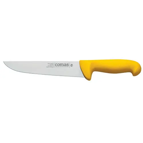Begrenztes Angebot Fleischermesser Grifffarbe gelb L 33,5 cm