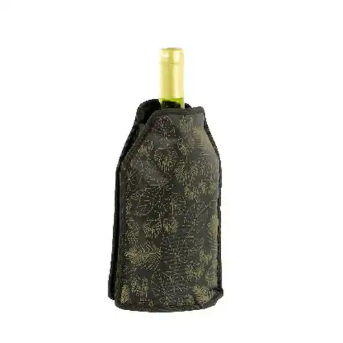 Flaschenkühlmanschette schwarz gold Must-Have