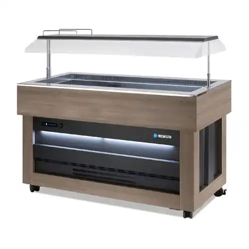 Expressversand Kaltbuffet BREAKFAST DELUXE 1480 mm x 720 mm H 1270 mm