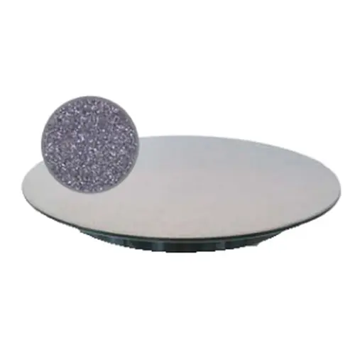 Highlight Tortenplatte Kunststoff silberfarben Ø 240 mm H 30 mm