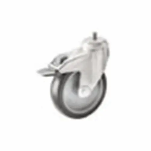 Top-Angebot SKS3SKSM3_11_2 Rollenausführung Ø 125 mm, 4 Lenkrollen, davon 2 mit Feststeller, Edelstahl, für MIKADO Kaltbuffet-Wagen SKS-3 u. SKM-3