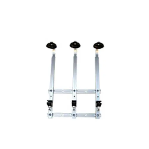 Wandhalterung, für 3 Flaschen, STANDARD, für 0,7 bis 1,0 ltr. Flaschen, (ohne Dosierer) Begrenztes Angebot