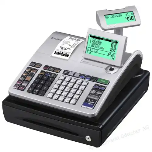 Beliebt Registrierkasse Casio SE-S400SB-BR, silber