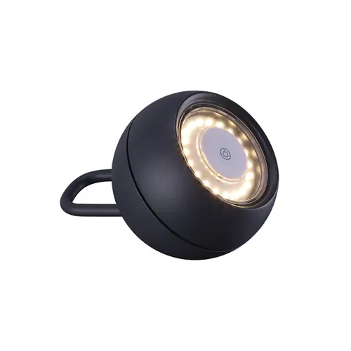 LED-Akku-Hängeleuchte PHERA anthrazit Ø 102 mm H 150 mm Nur Für Kurze Zeit