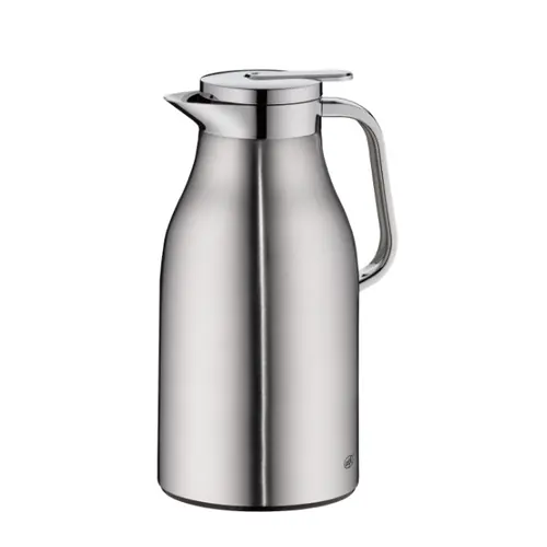 Schneller Versand Isolierkanne SKYLINE 1,5 ltr Edelstahl matt Einhandbedienung